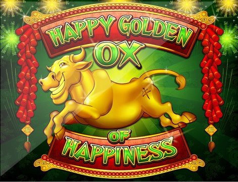 Happy Golden Ox of Happiness - $10 No Deposit Casino Bonus